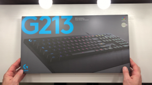 Распаковка и обзор Клавиатура Logitech G213 Prodigy