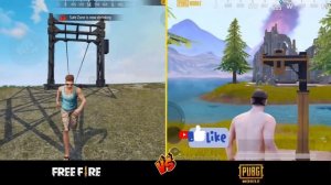 Битва титанов Pubg vs Free Fire