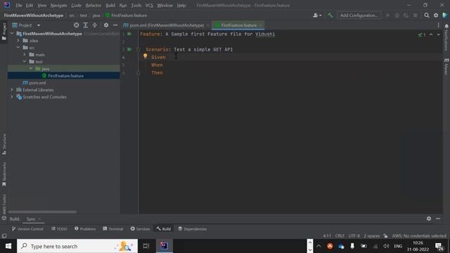 IntelliJ Karate Maven Project SetUP from Scratch in simple language (HINDI) #karate #karateframewor