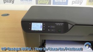 HP DeskJet 3070A: How to do Printhead Cleaning Cycles