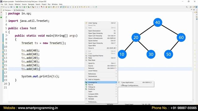 TreeSet Methods in Java | TreeSet Properties Explanation | Collection framework Data Structure