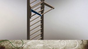 Домашний турник из дерева Библиотека проектирования SolidWorks.