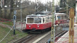 Зубчатый электропоезд в Будапеште 2 / Rack railway electric train in Budapest 2