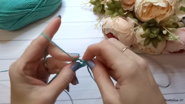 Шикарная круглая кокетка на взрослое и детское изделие. Мастер - класс #вязание #knitting #crochet