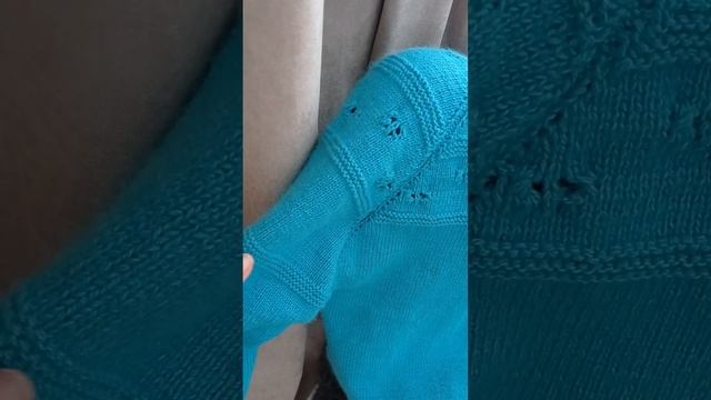 Реглан просто сверху БЕЗ Ростка! ТреУгольный. Джемпер пЕпела..Показ размеров рядов #лаларисавязание