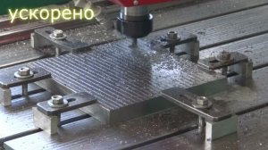 Станок с ЧПУ по металлу ТМ20-1212 - Фрезеровка отверстий под калибр-пробку в нержавеющей стали