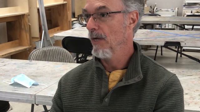 Joel Anderson paints Judith Heumann - The Green Art House смотреть онлайн