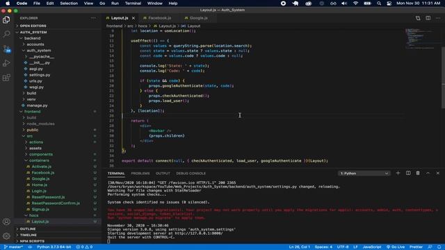 Django & React JWT Authentication Part 11 - Social Auth with Facebook OAuth2 смотреть онлайн