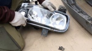 Замена стекла на фаре Атего-2