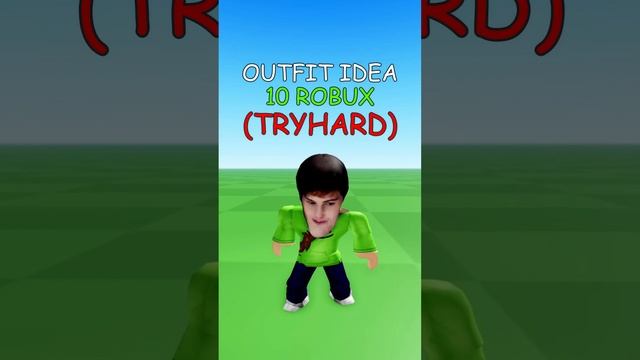 Making Roblox Tryhard Outfit Idea - 10 ROBUX ?