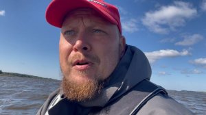 #Рыбинское водохранилище 2024. Белые грибы атакуют. Пелагический #судак, ловим с Panoptix, част2