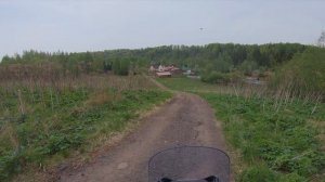 Мотопутешествие "Шесть Областей" часть 4. Столбовой мир. Тихвин. Поломка микрофона.