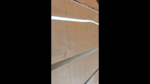 Как замазать швы деревянного дома?