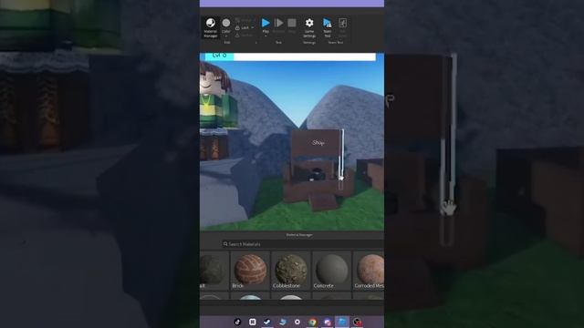 сделали игру про самураев в роблоксе  #roblox #роблокс  #shorts #roblostudio