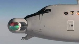 Самолет с боевым лазером Boeing YAL-1