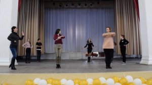 Танцы на Масленицу. Репетиция.