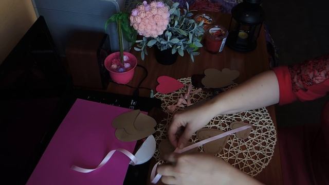 DIY ВАЛЕНТИНКА ИЗ БУМАГИ смотреть онлайн