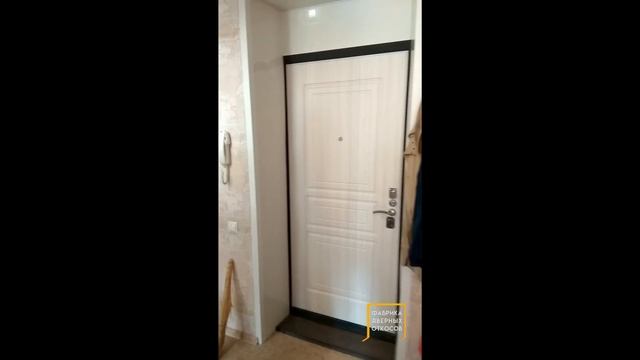 Отзыв 8. Отделка откосов высокого дверного проема. смотреть онлайн