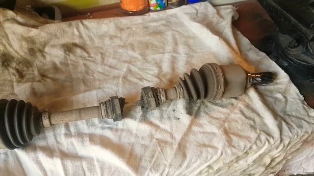 Привод (шрус) ниссан ноут. Поломка полуоси. смотреть онлайн