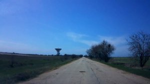 Дорога в Витино, через Евпаторию, Уютное и Молочное. Западный Крым, апрель 2023г.