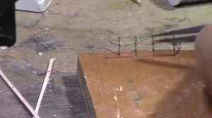 MODEL BOAT RAILING TEST