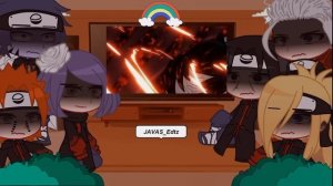 \\Akatsuki reacts to Naruto as Kaneki Ken\\