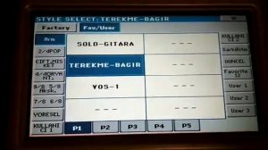 Azer set style sound KORG pa300, pa600, pa900