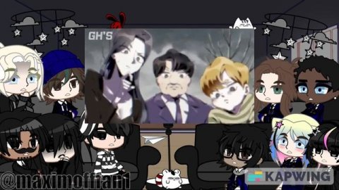 Wednesday characters react to things backstory||MY AU|| Video by @GH.S||Wenclair||