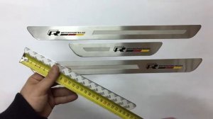 Накладки на пороги Volkswagen R-line