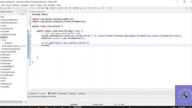 ClassName Locator in Selenium | Types of Locators in Selenium - Part 2 | Selenium Ninja