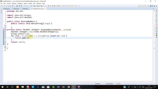 ProgrammingHelp, presents the missing number in integer array java.