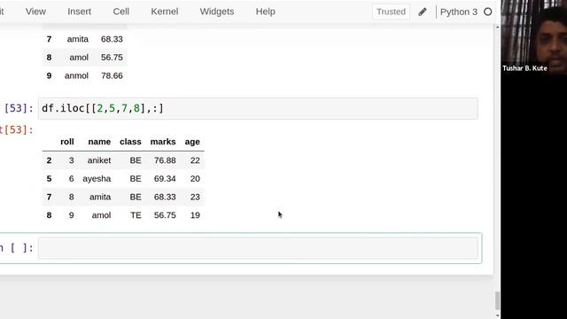 Data Analytics with Python STTP Phase 1 - 18 May Session 3 смотреть онлайн