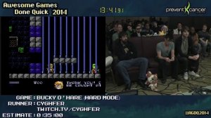 Bucky O' Hare :: SPEED RUN (0:27:50) (Hard) [NES] Live by Cyghfer #AGDQ 2014