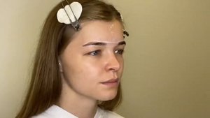 Разметка Формы бровей с помощью Brow пасты и кисти