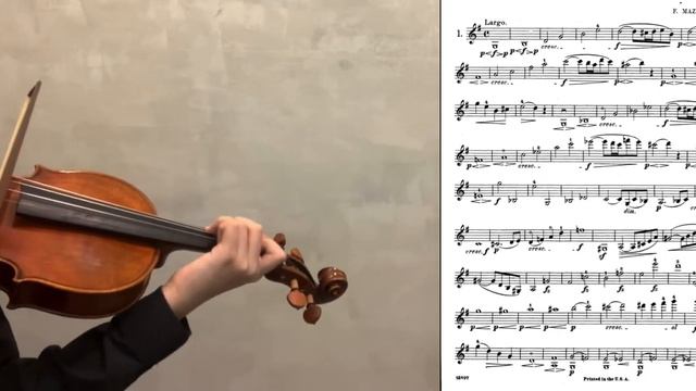 Mazas 75 Violin Etude No.1 смотреть онлайн