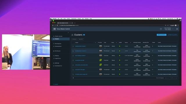 Manage all your Kubernetes Clusters with VMware Tanzu Mission Control - Erin Muetzel смотреть онлайн