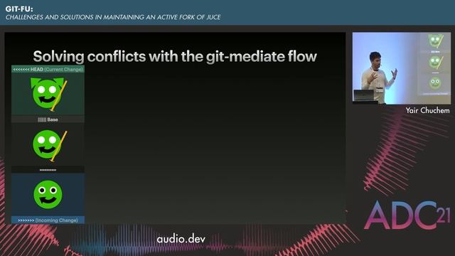 The git-mediate flow for conflict resolution смотреть онлайн