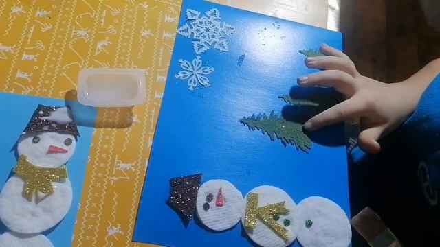 Чем занять ребенка в каникулы,снеговик аппликация смотреть онлайн