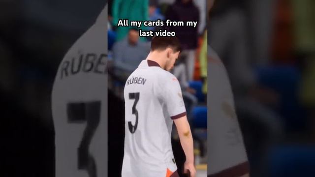 All my cards from last video #viral #gaming #games #soccer #fc24 #manchestercity #redcards #fc