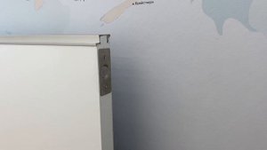 Магнитный, скрытый ограничитель дверей.