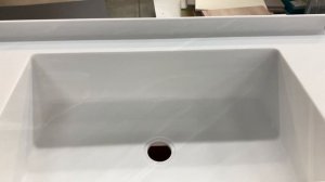 Odissey | Умывальник в ванную комнату с глубокой мойкой и столешницей из искусственного камня