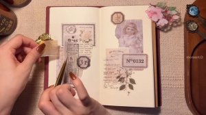 레이어링의 재미, 다이어리 꾸미기 #scrapbooking #papertherapy 다꾸 ASMR