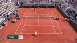 Alexander Zverev vs Roman Safiullin Roland Garros 2021 R1 highlights | French Open 2021