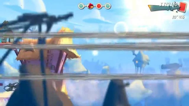Проходим уровень 97 в Angry Birds 2 смотреть онлайн