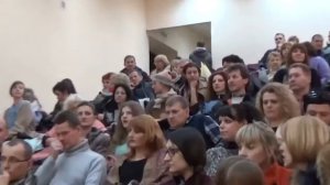 Зал на лекции в БИПе  Гродно 2015 04 03