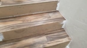 How to install Vinyl Sheet Flooring on a Staircase