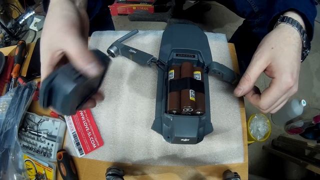 DJI MAVIC PRO замена родного АКБ на Li-ion 18650 теория смотреть онлайн