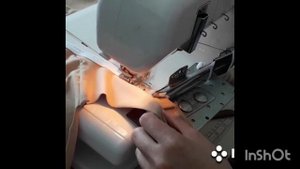 Промышленный окантователь на бытовой плоскошовке.