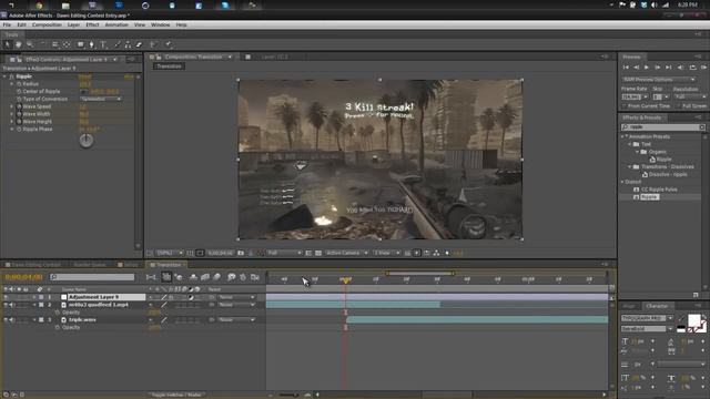 After Effects- Ripple Transition Tutorial смотреть онлайн