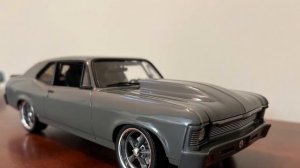 My 1/18  70 Chevy Nova SS’s  by GMP and Maisto
